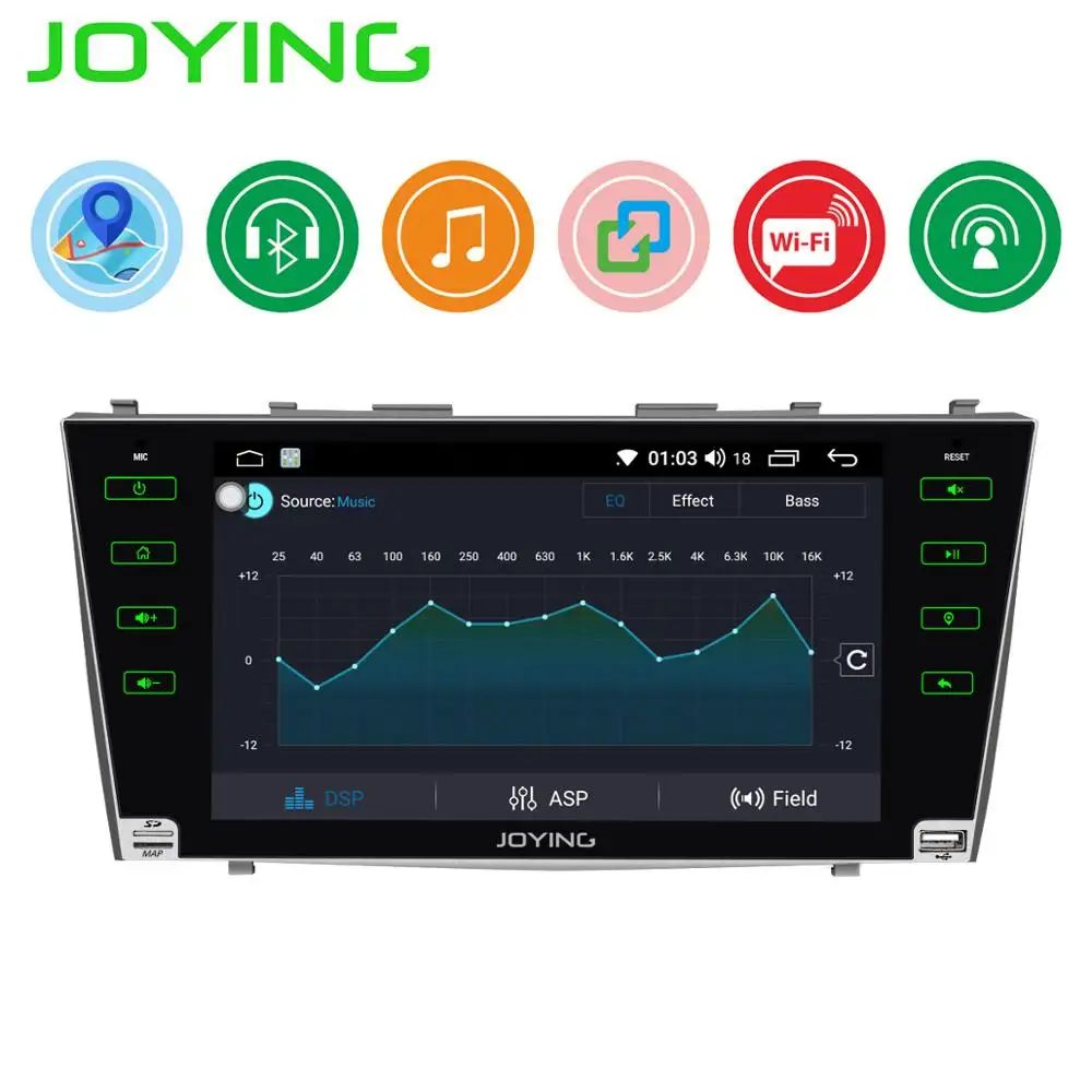 

9"Android 8.1 Car Radio Stereo Double 2 Din Head Unit For Toyota Camry Aurion 2006-2011 Mirror Link BT FM DSP GPS NO DVD Player