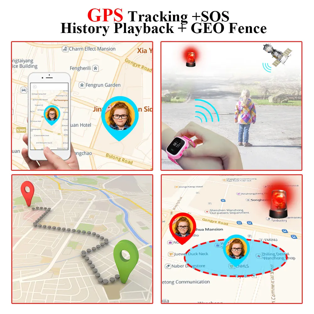 Q60 GPS Smart Watch Kids 05