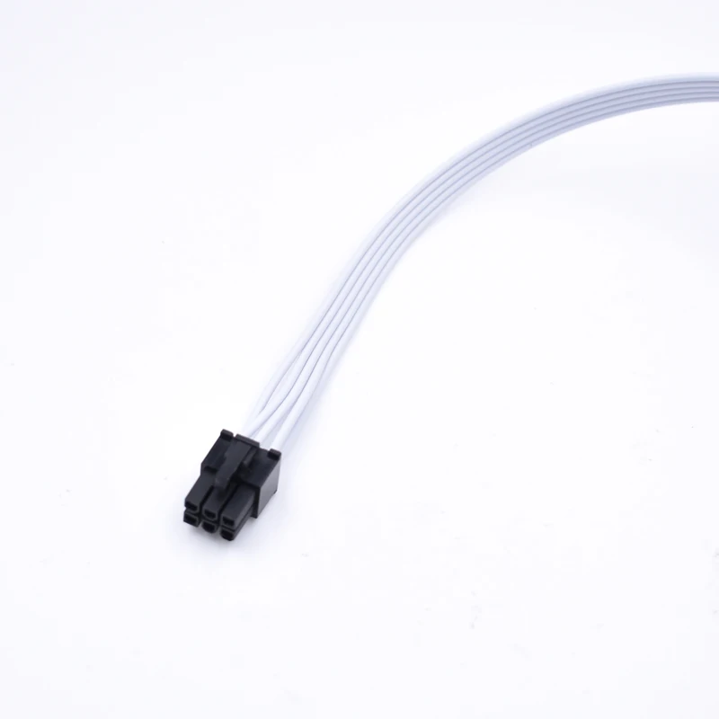 Sata Power Cable White PSU PERIPHERAL&SATA 6PIN to 3* sata port Power supply Cable for Corsair Modular CX650F RGB/RM550/RM650/RM750/RM850/RM1000