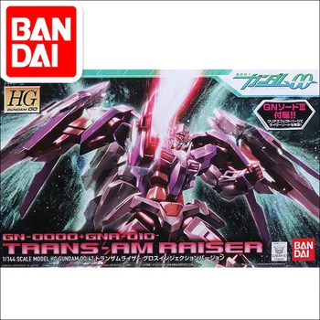 

Gundam Model HG 1/144 00 TRANS-AM RAISER + GN SWORD 3 GUNDAM READY PLEAYER ONE Bandai Robot Mobile Suit Kids Toys