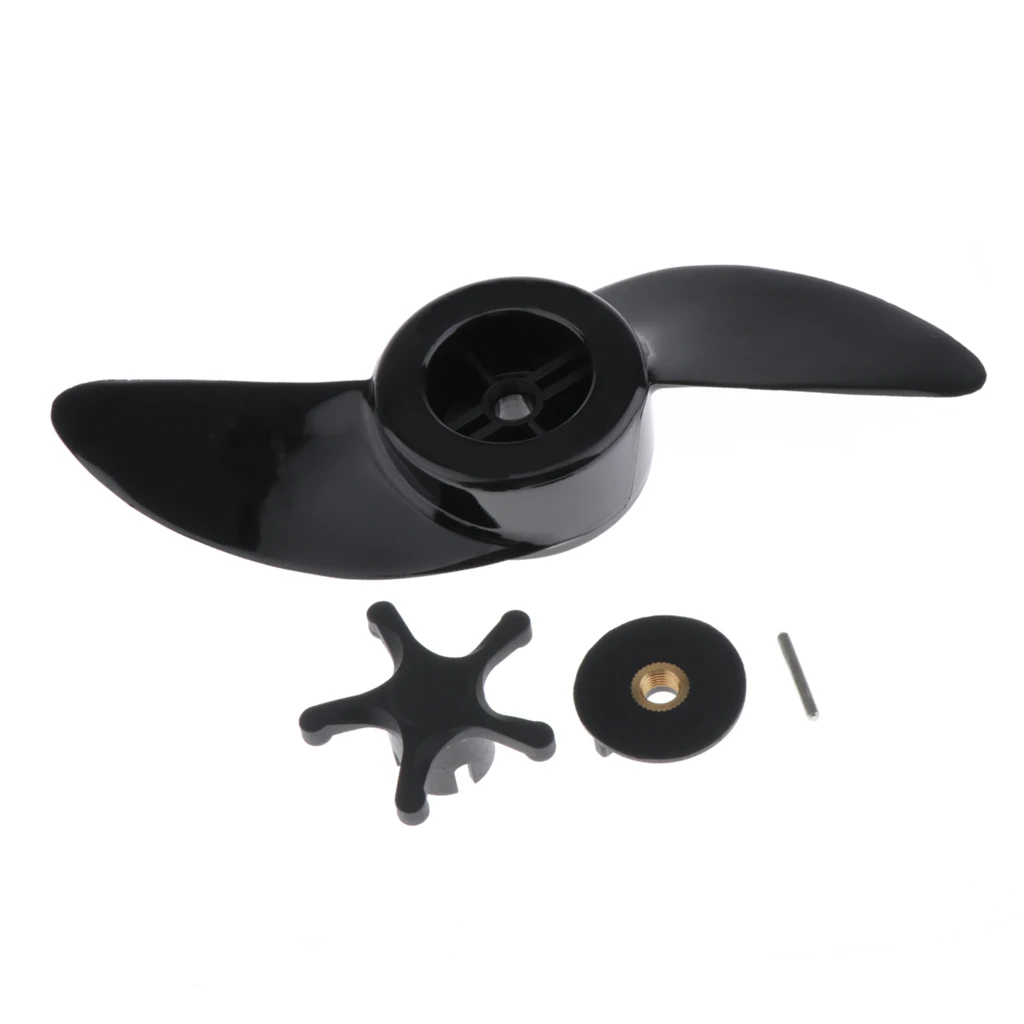 2-Blade Electric Trolling Motor Outboard Propeller for 28lb, 30lb and 34lb Boat Engines