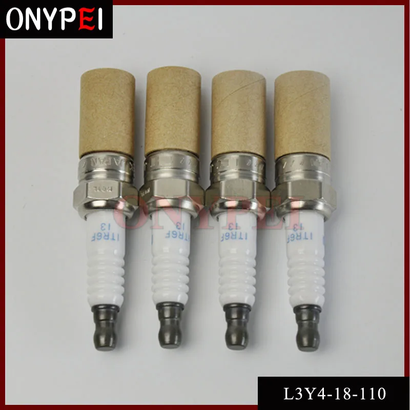 4x иридиевая Свеча зажигания L3Y4 18 110 ITR6F 13 для Mazda 3 Ford Focus Jaguar X типа L3Y418110 ITR6F13|plug