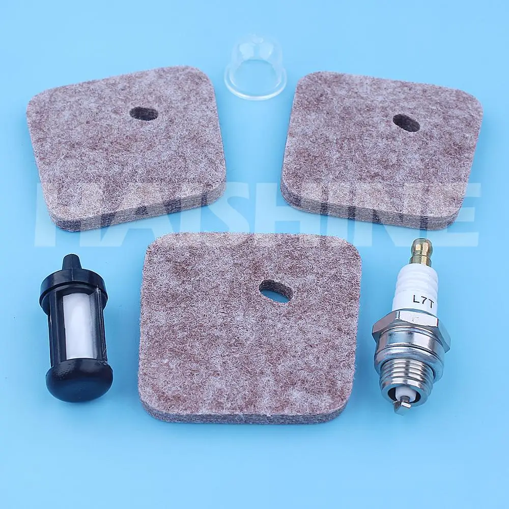 Air Filter & Spark Plug Tune Up Kit For STIHL FS55, FS45, FS46, HL45, KM55, FC Models