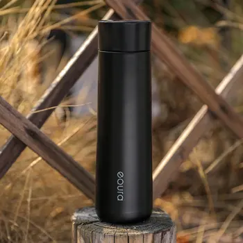 

LED Digital Smart Vacuum Cup Mug Wireless Charging Stainless Steel Thermol Bottle Portable Travel Cup Hot Water Bottle