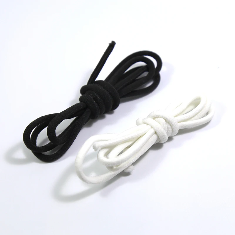 

Skin-friendly round elastic band elastic rubber shoulder strap black and white cross underwear with bra with thin shoulder strap