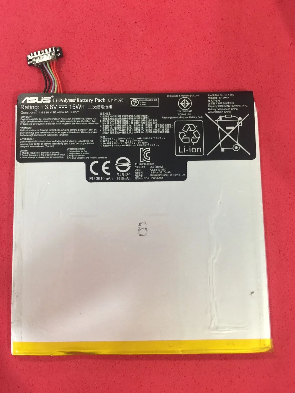 New genuine Battery for ASUS MeMo Pad 7 (ME176C) (ME176CE) (ME176CX