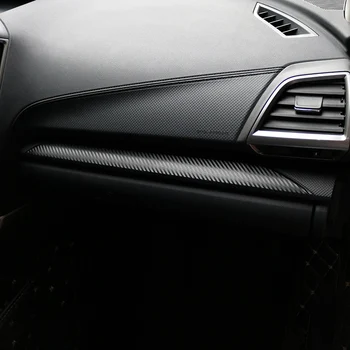 

Car Center Console Copilot Storage Box Sticker Trim Instrument Panel Decoration Film For Subaru Forester 2019-21 Car Accessories