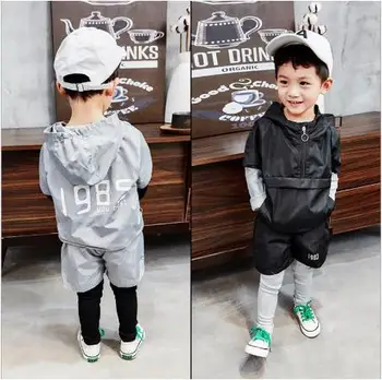 

Boys clothing set baby boy clothes children spring and autumn children's cotton casual fashion suit 2-6 years old