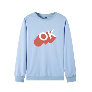 

2020 Adult men's and women's uniform printed embroidered sweatshirt