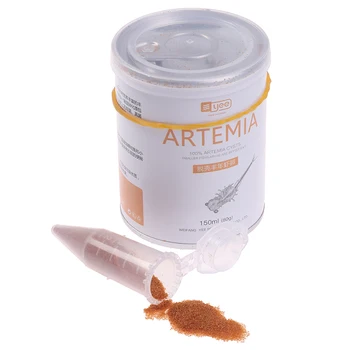 

150ml/Bottle Aquairum hatching Baby Fish feed Food Artemia Shelling Egg for Baby Fish