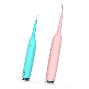 

Portable electric sonic dental scaler calculus remover tooth stains tartar tool dentist whitening teeth health and hygiene