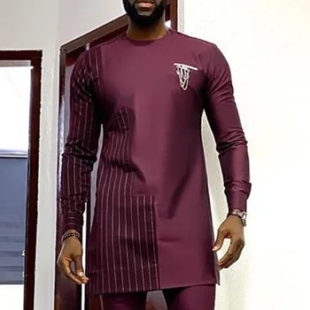 Alternative view of Ochuks African  Dashiki Long Sleeve Top+Pants