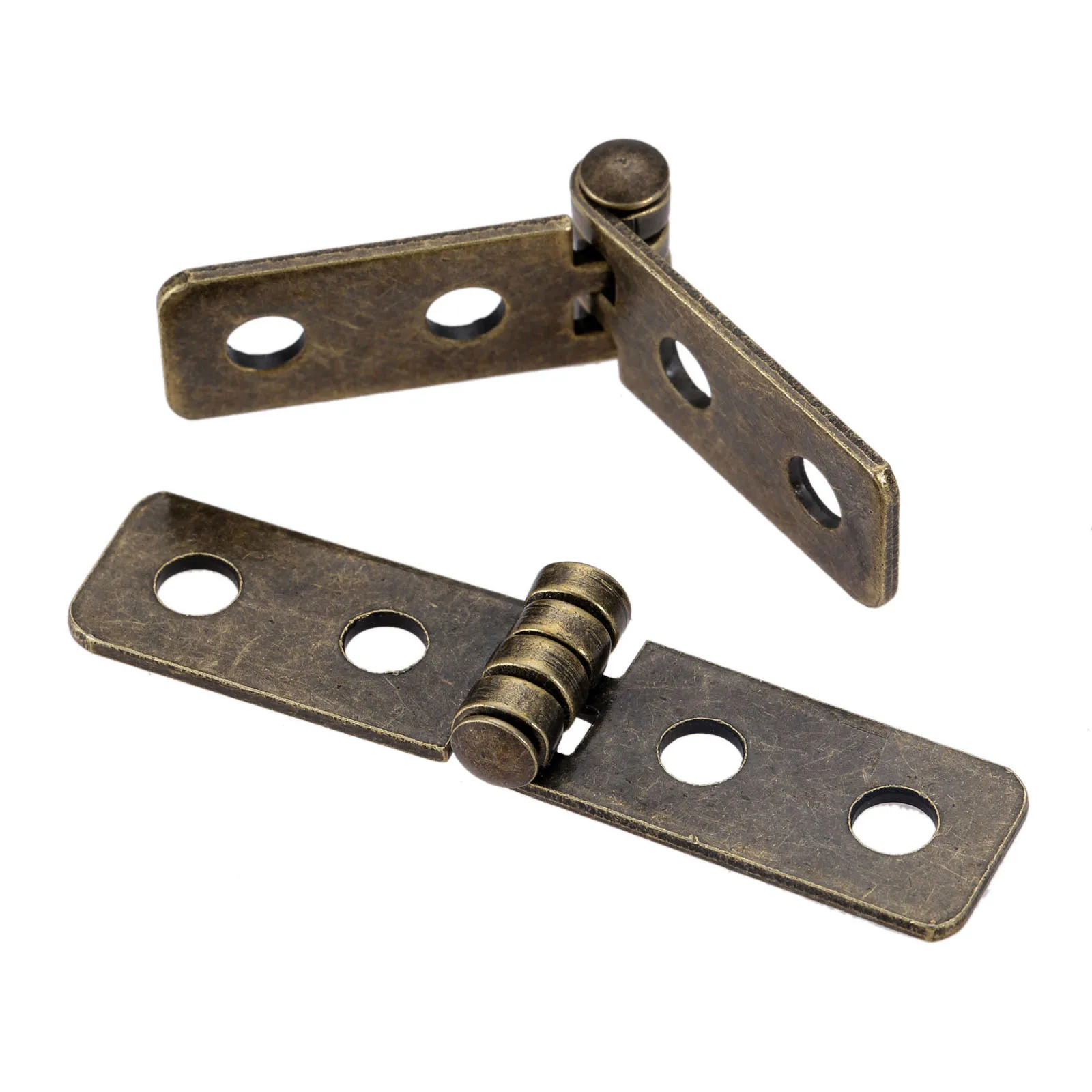 Antique Bronze Hinges 2pcs w/screws 4 Holes Cabinet Door Luggage Rectangle Drawer Furniture Decor Jewelry Box Wine Case 58*13mm cabinet door hinges,furniture hinge,cabinet hinges,brass hinges,bronze butterfly hinges