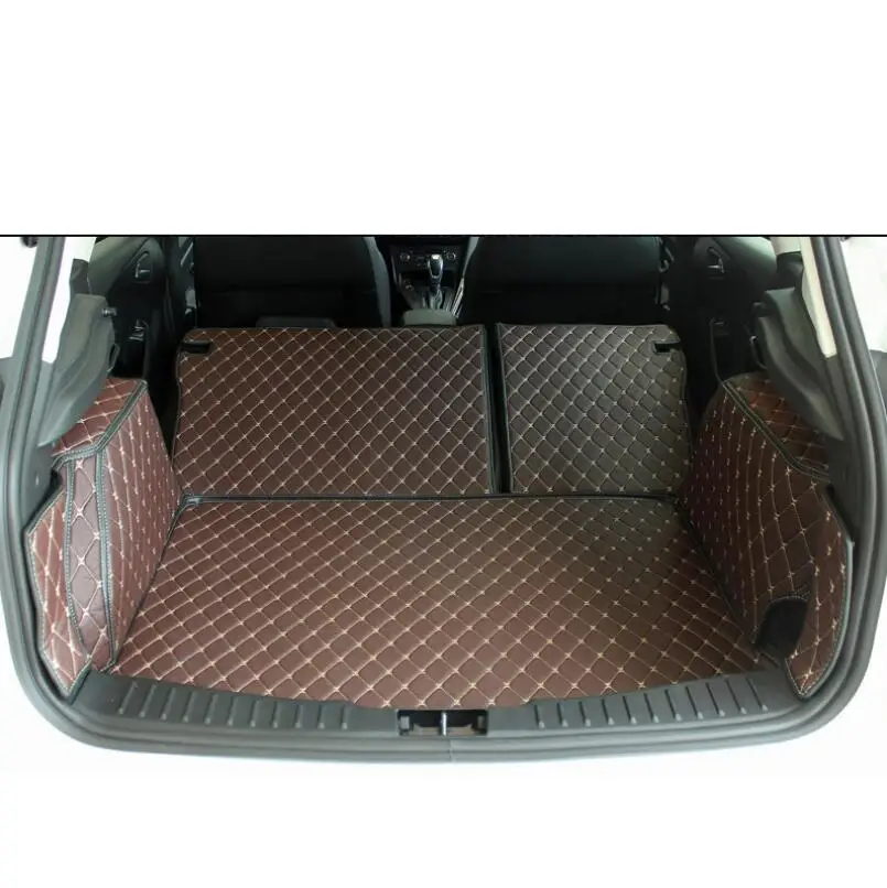 Кожаный коврик для багажника ford focus 3 груза 2011 2012 2013 2014 2016 2017 2018
