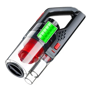 

150W 6000pa Car Vacuum Cleaner Wireless Rechargeable Handheld Vacuum Cleaner Super Suction Car Wet/Dry Clean With HEPA Filter