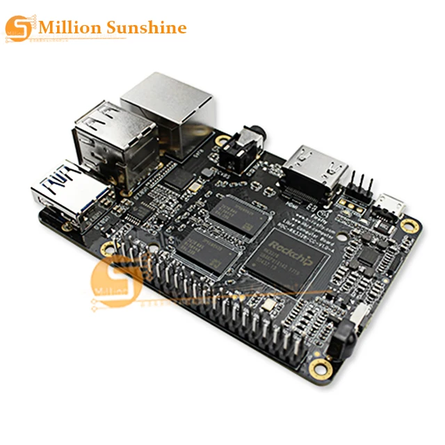 ROC RK3328 CC поддержка Gigabit Ethernet USB 3 0 4K дисплей и Ubuntu Android ARM Cortex A53 Development Board|Аксессуары