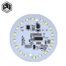 Отлично подходит для микроволновой печи радар сенсор модуль AC 220 В 12 Вт белый светодиодный светильник интеллектуальное управление для коридора прохода