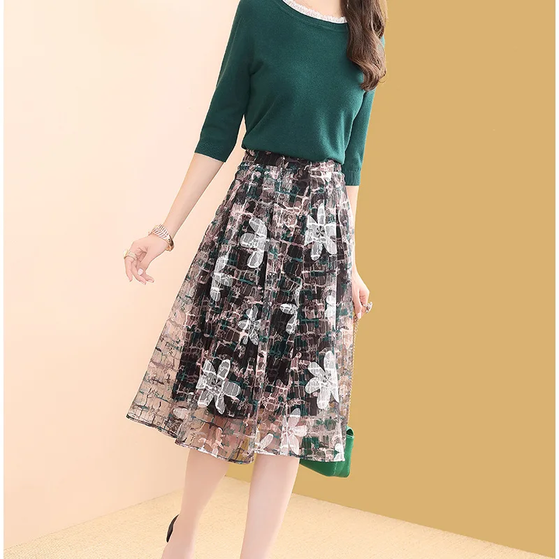 

Fashion Royal Sister Western Style Dress Outfit Female Autumn 2019 New Style by Age Slimming Elegant Two-Piece Set