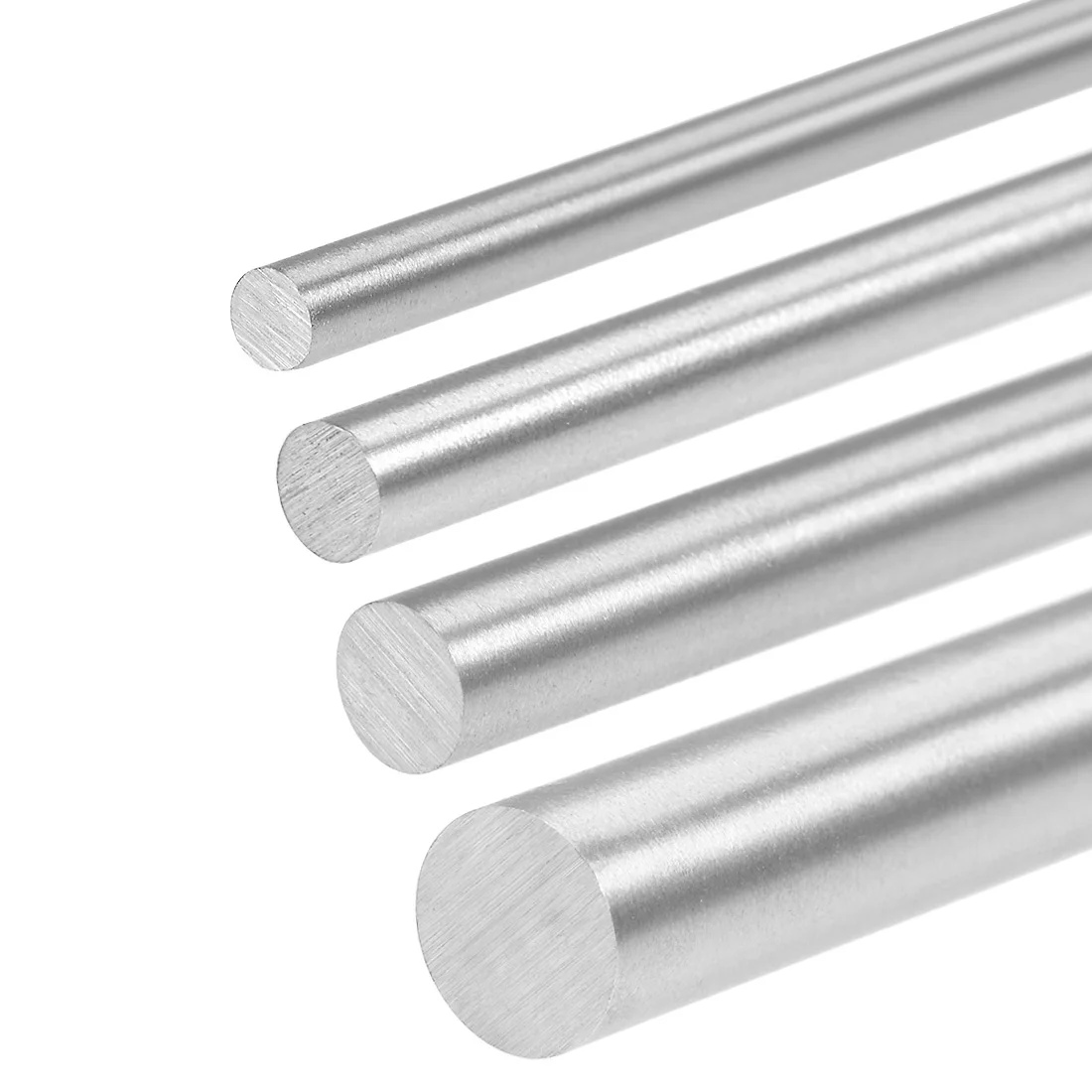 uxcell HSS Lathe Round Rod Solid Shaft Bar 9mm Dia 100mm Length 5Pcs