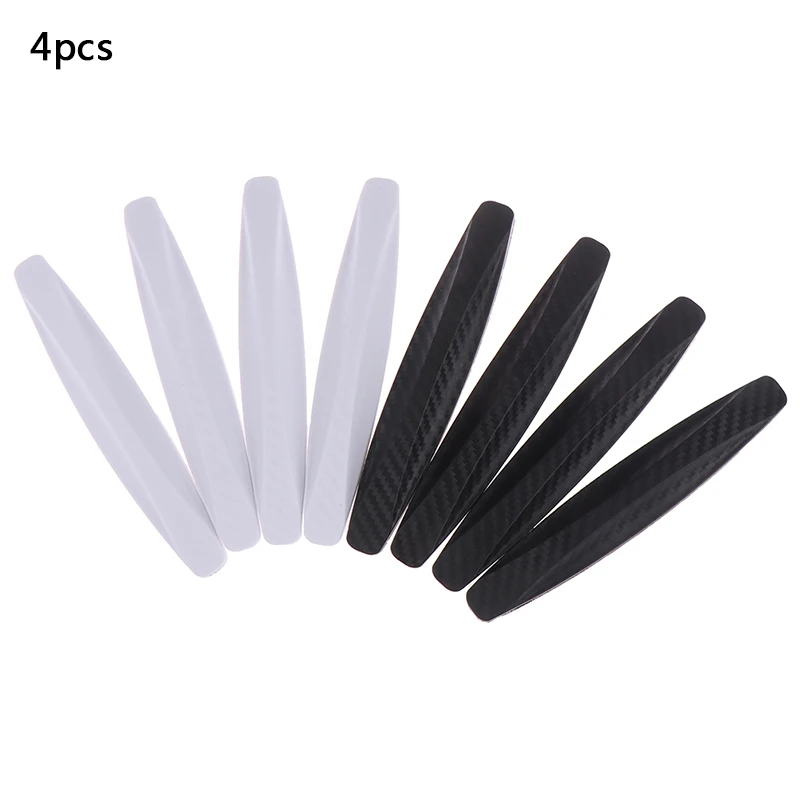 4PCS Black Car Door Protector Soft Auto Door Guard Edge Corner Bumper Guard Buffer Molding Protection Strip Car Styling
