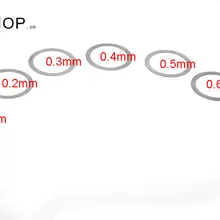 S8281 M48 фланец кусок 0,1-1 мм в общей сложности 9 спецификации фланец из нержавеющей стали прокладка астрономическая глубокий космический фотография