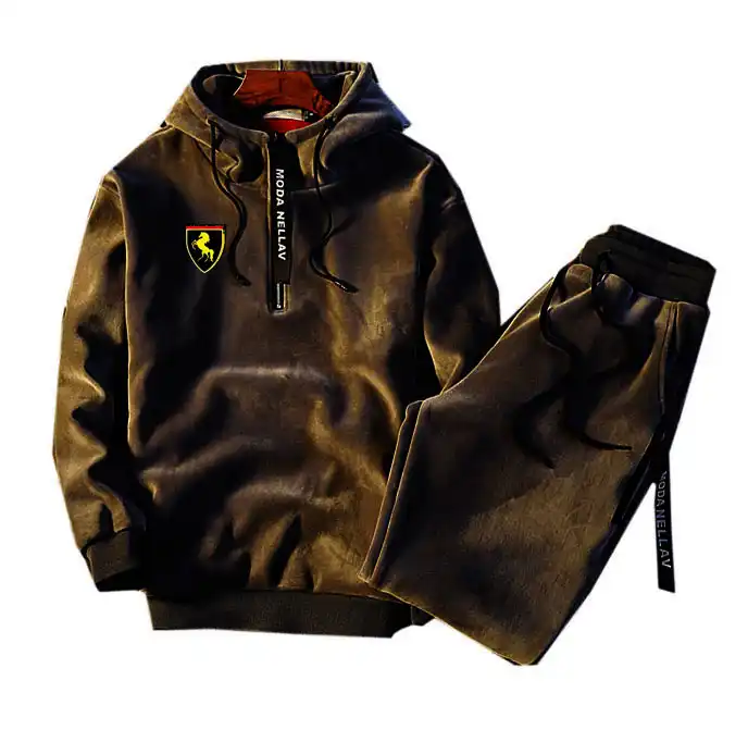 velour tracksuit top mens