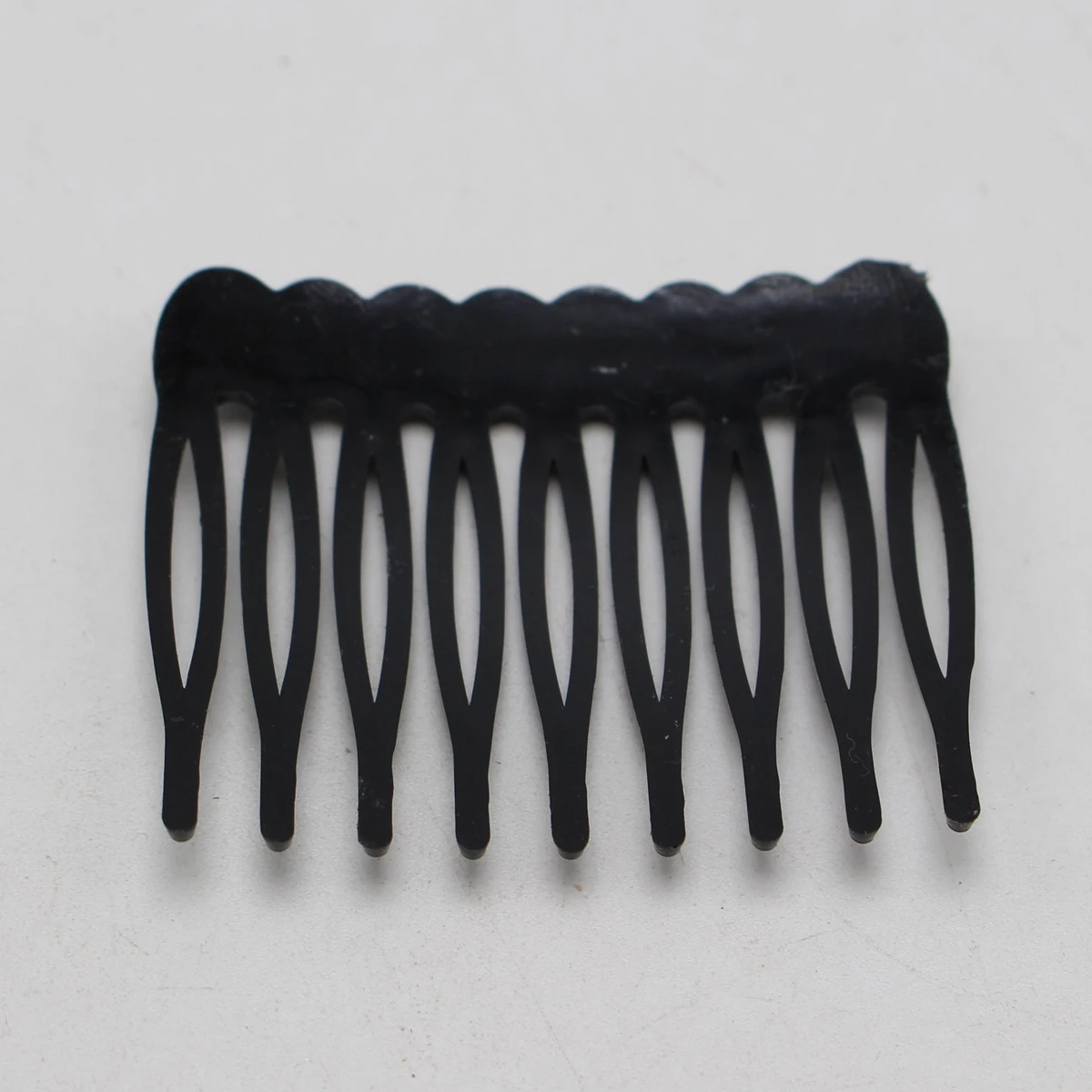 50 Black Plastic Smooth Hair Clips Side Combs Pin Grip Hair Pin 46mm