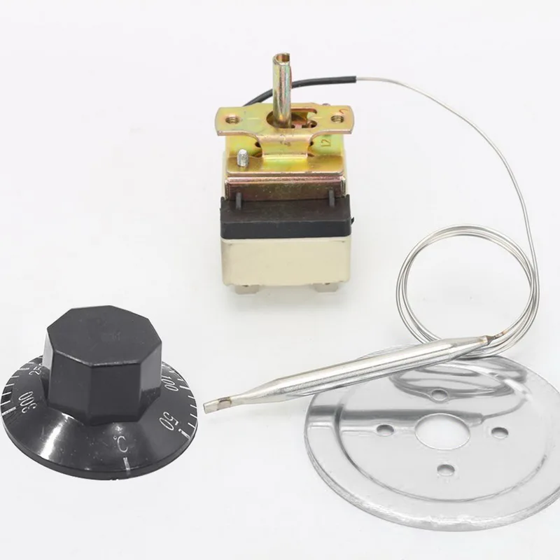 Thermostat Temperature Adjustable Controller Knob For Electric Oven 50 ° C-300 C /50 C-400 | Инструменты