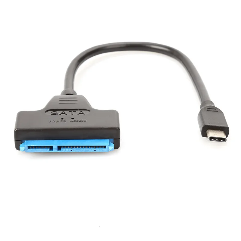 USB 3,1 Тип C SATA кабель конвертер штекер до 2," HDD SSD провод привода адаптер проводной преобразования USB-C SATA 22Pin кабель для Macbook
