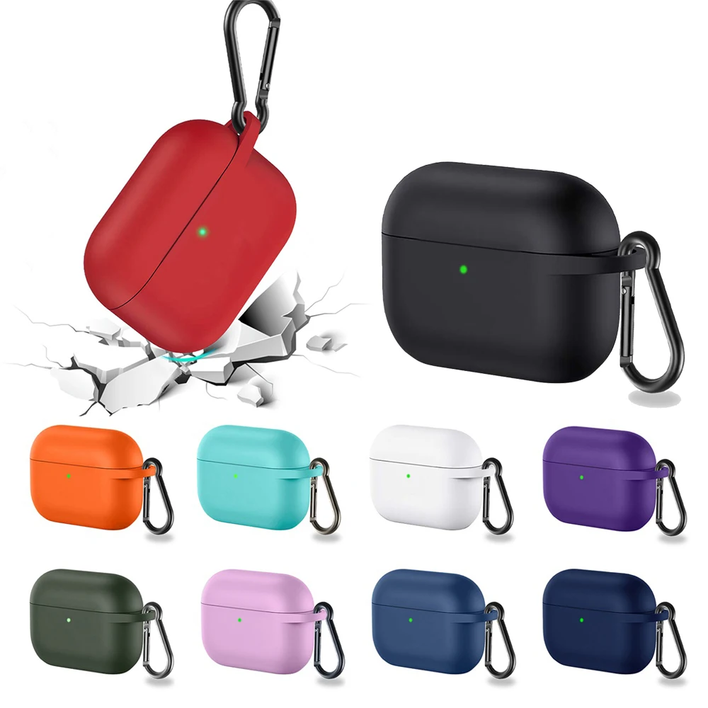 Новый мягкий чехол Ультратонкий силиконовый защитный для Apple AirPods Pro зарядки