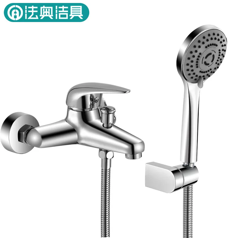 

FAW Sanitary Ware Copper Simplicity Two Tranches Shower Set Source Manufacturers OEM ODM