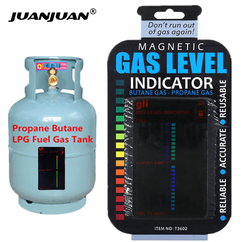Propane Butane LPG Fuel Magnetic Measurement Gauge Gas Pressure Test