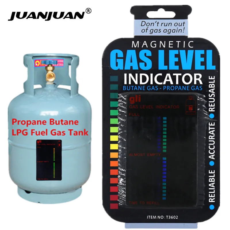 1x indicatore gasstand indicatore di livello-R MAGNETI bombole di gas gli PROPANO GAS c4h 