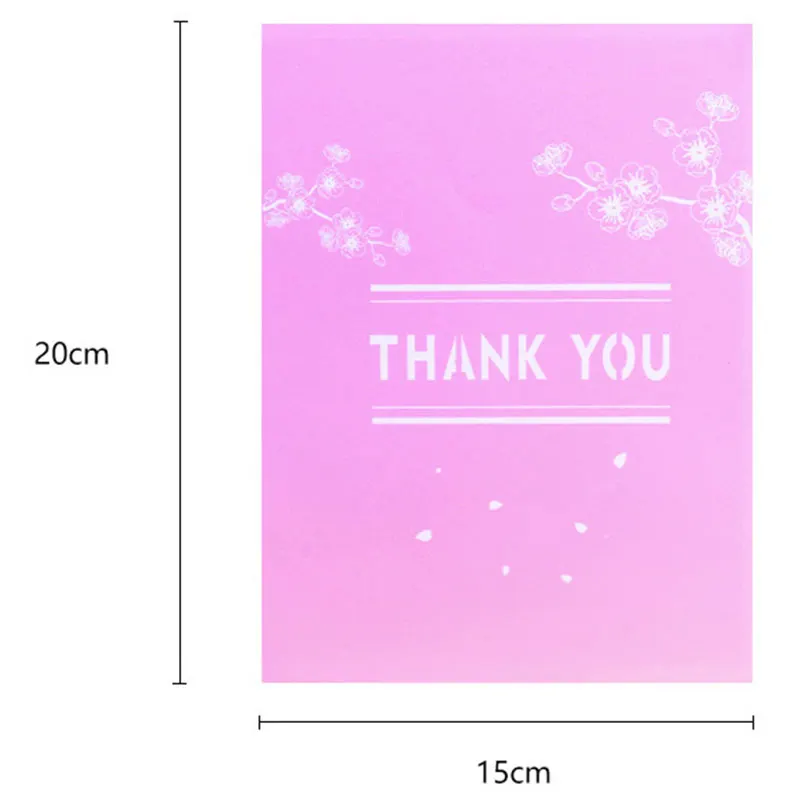  3D Greeting Cards Wedding Invitations for Mother Daughter Wife Anniversary FP8 - 4000574115500