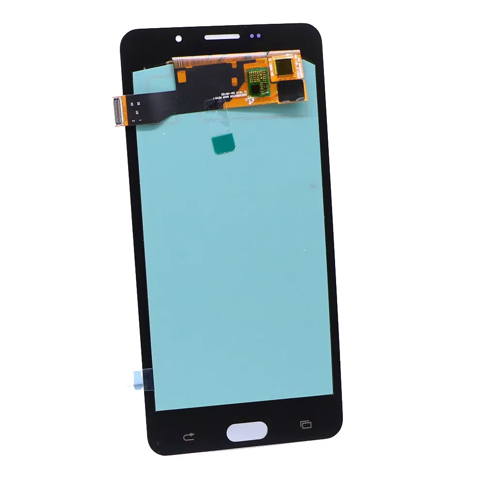 Подходит для samsung Galaxy AMOLED lcd A910 A9100 A910F/DS lcd сенсорный экран дигитайзер компонент с регулировкой яркости