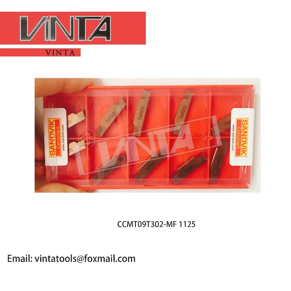 Free-shipping-high-quality-10pcs-lots-CCMT09T302-MF-1125-cnc-carbide-grooving-inserts-cutting-blade-tools