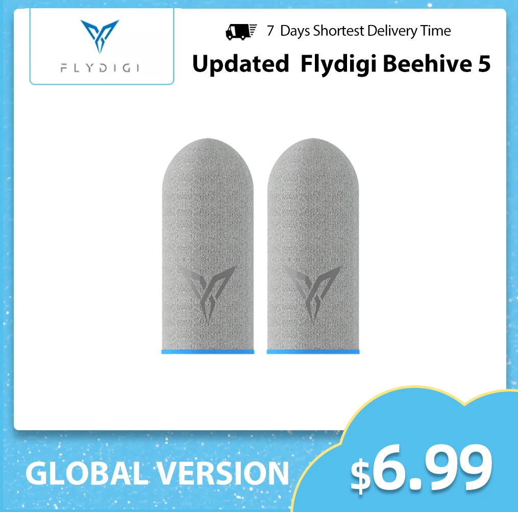 Updated Version Flydigi Beehive 5 Wasp Finger Sleeve Flexible Glass Fiber Sweat-proof Professional Touch Screen Thumbs | Электроника