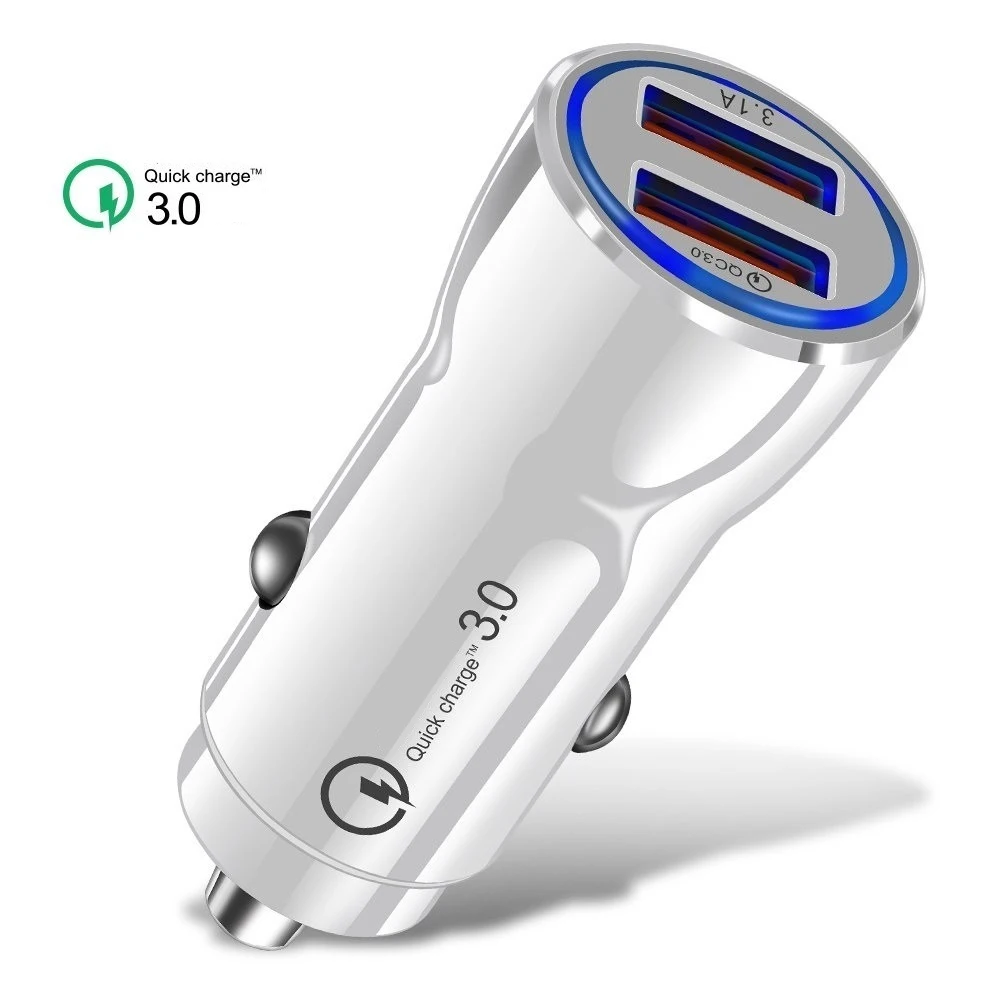 Быстрая зарядка 4,0 3.0QC USB Автомобильное зарядное устройство для Xiaomi QC4.0 QC3.0 type C автомобильное зарядное устройство для iPhone 11 X Xs 8 зарядное устройство usb зарядное устройство
