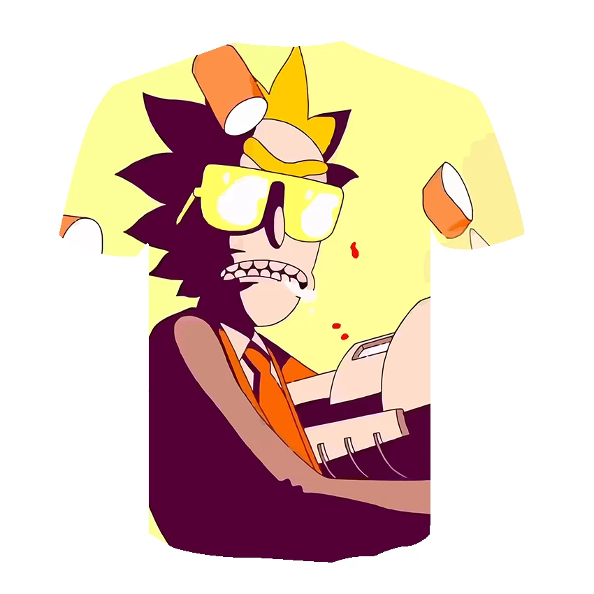 Мужская футболка высокого качества с круглым вырезом, свободная, rick and morty, Мужская футболка с принтом, повседневная, трикотажная, мужская, s футболка, топы, большие XXS-6XL
