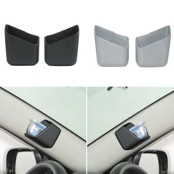 

2Pcs Universal Car Auto Accessories Organizer Storage Box For alfa romeo 159 147 156 giulietta 147 159 mito car Styling