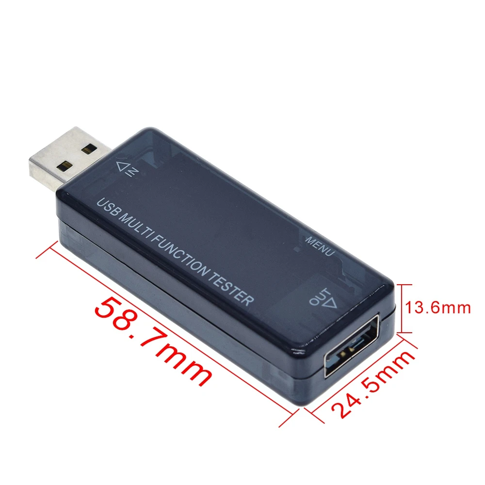 KWS-MX16 USB тестер ток Напряжение цифровой диспплей Зарядное устройство Ёмкость доктор Quick Charge Мощность банк Вольтметр напряжения 4 V-30 V 0-5A