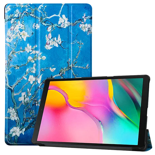 Чехол для samsung Galaxy Tab A SM-T510 SM-T515 T510 T515 чехол для планшета чехол-подставка для Tab A 10,1 '' чехол для планшета+ подарок - Цвет: SM T515 SY MH