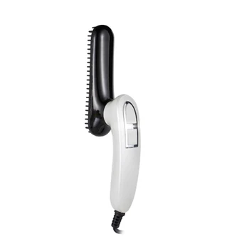 

EU Plug Multifunctional Hair Comb Brush Beard Straightener Hair Straighten Straightening Comb Hair Curler Quick Hair Styler Tool