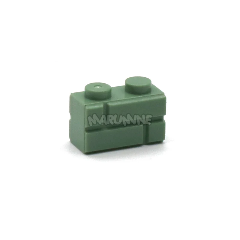MARUMINE 1x2 точки куб кирпичи 98283 дома настенные строительные блоки классический "сделай сам", Мпц My City набор обучающая развивающая игрушка для детей - Цвет: 200pcs