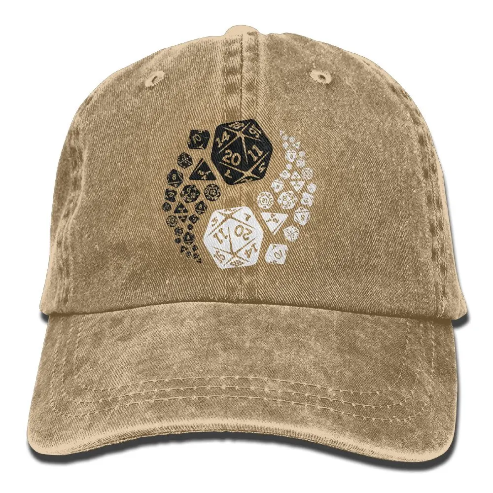 Подземелья и Драконы Инь Ян бейсбольная шляпа для мужчин и женщин Летняя Солнцезащитная шляпа для путешествий солнцезащитная Кепка для рыбалки на открытом воздухе