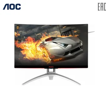 

LCD Monitors AOC AG272FCX6 PC peripherals computer game monitor 27'' 16:9 1920х1080FHD MVA Curved nonGLARE 250cd/m2 H178°/V178° 3000:1 50M:1 16.7M 1ms
