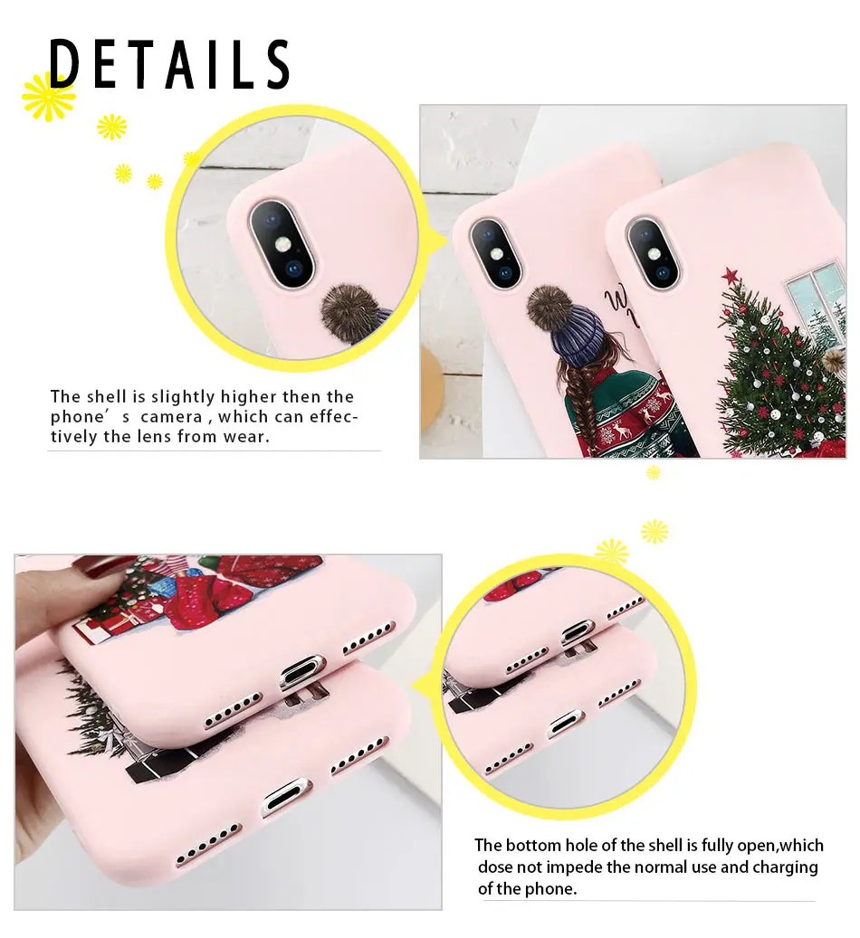 Чехол для iPhone 11 Pro Max X XR Xs Max 6 6s 7 8 Plus 5 5S SE Мягкий ТПУ чехол для телефона USLION