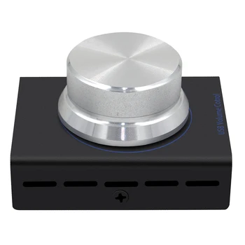 

Multimedia Tablet Volume Controller Mini Lossless For Computer Metal Knob Adjuster One Key Mute Multipurpose USB Speaker Audio