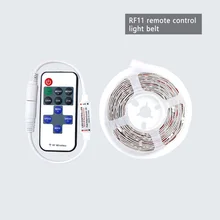 12V 2835 30 светодиодный s/метр с регулируемой яркостью Светодиодные ленты лампы, 1 м, 2 м, 5 м освещение кухонного шкафа с РЧ светодиодный диммер 110 V-220 V Питание