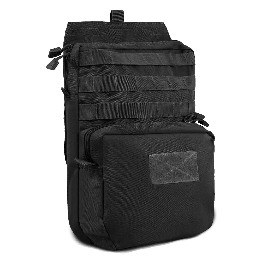 Black 1000D Тактический Molle Жилет гидратация воды мешок 3L гидратация Рюкзак Военная Сумка для воды пакет для наружного туризма охоты - Цвет: Black